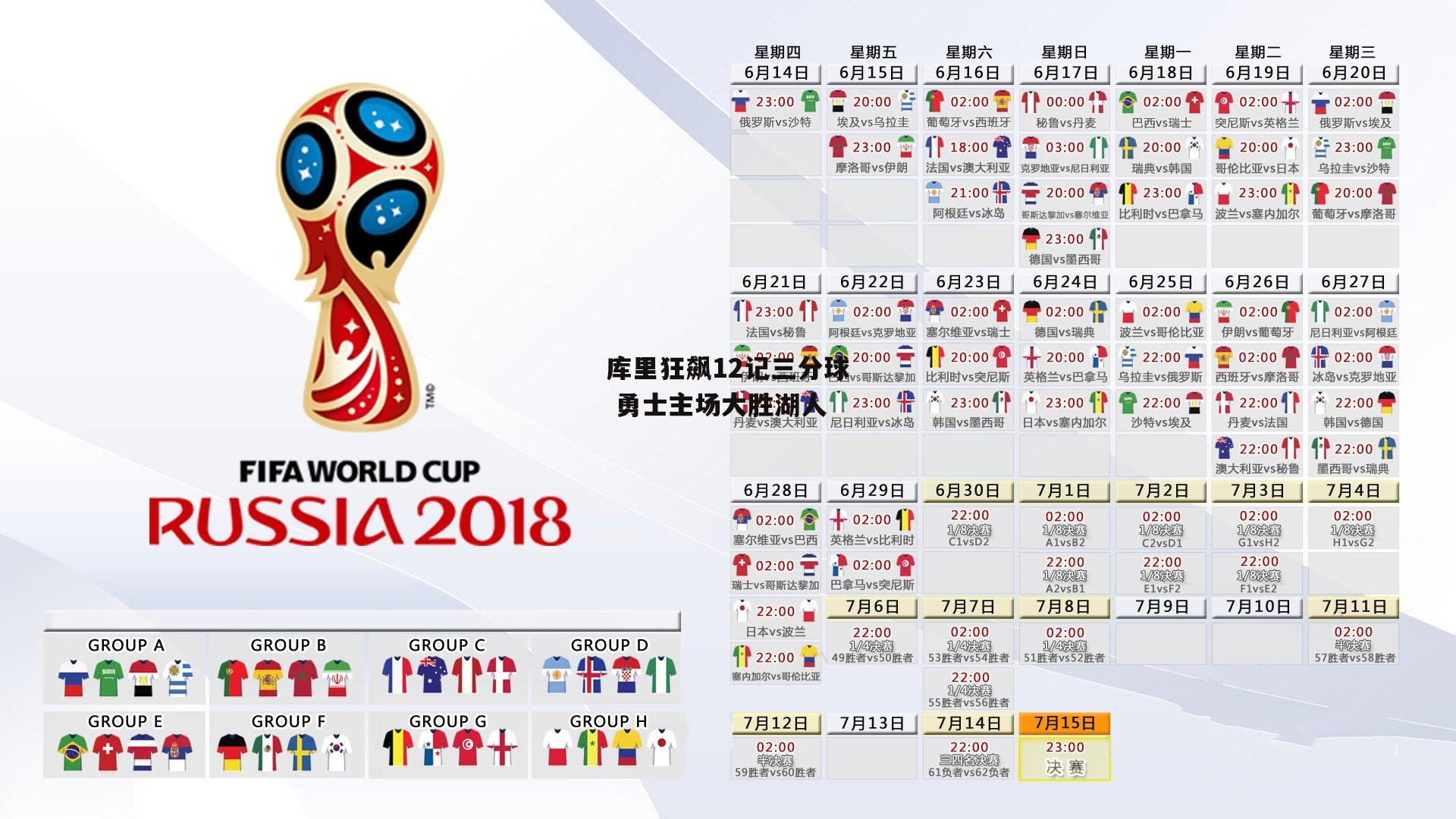 库里狂飙12记三分球 勇士主场大胜湖人